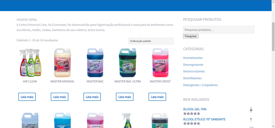 Listagem Produtos com Imagens